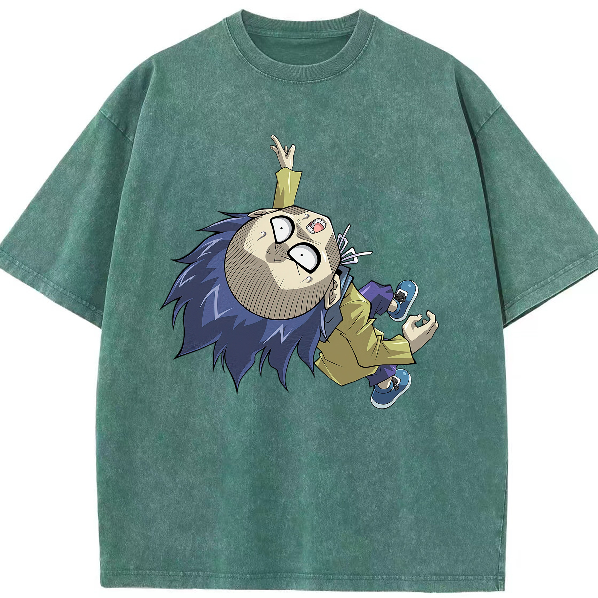 （画像用） 遊☆戯☆王 Yu-Gi-Oh! 綿100% ヴィンテージ風 半袖Tシャツ（フロントプリント）